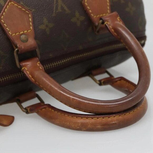 LOUIS VUITTON Monogram Speedy 25 Hand Bag LV Auth - Picture 8 of 16